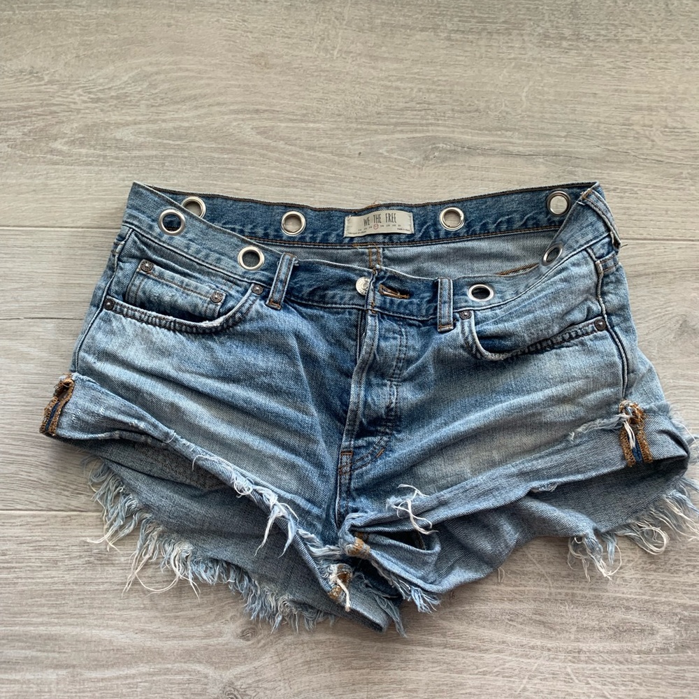 Free people shorts size 27